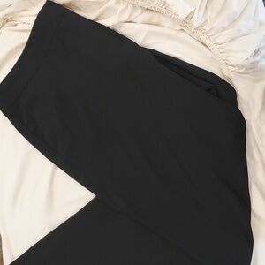 Sejour Curvy Fit Black Slacks for Office or a Night Out w/ Front Pocket SIze 16W